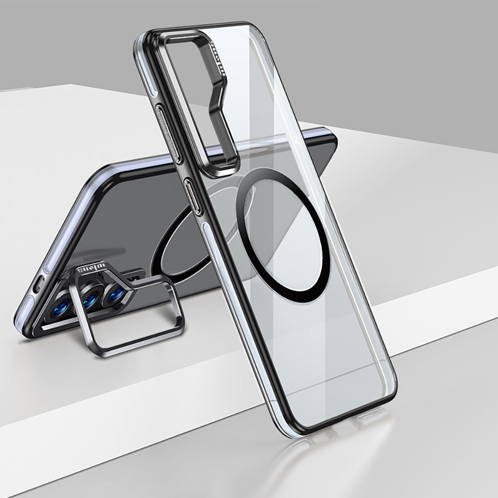Wlons Galaxy S25 M-safe Şarj Özellikli Standlı Efsane Telefon Kılıfı Wlons Galaxy S25 M-safe Şarj Özellikli Standlı Efsane Telefon Kılıfı